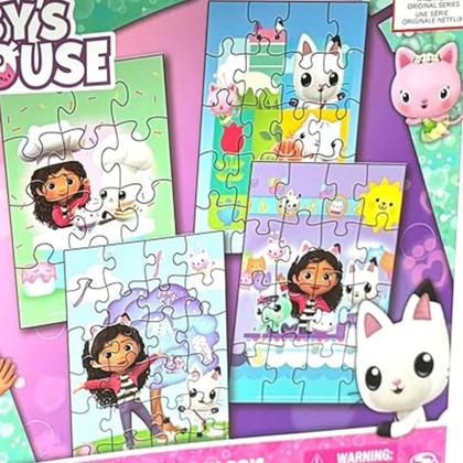 Imagem de Quebra Cabeça Progressivo Madeira Gabby's Dollhouse Grow 04540