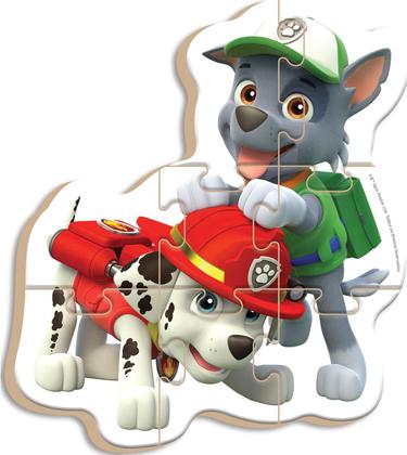 Imagem de Quebra Cabeça Progressivo Patrulha Canina