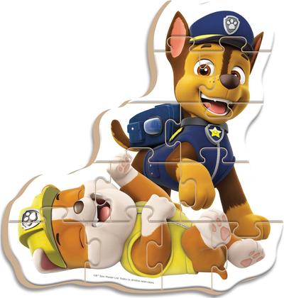 Imagem de Quebra Cabeça Progressivo Patrulha Canina