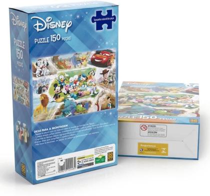 Imagem de Quebra Cabeça Puzzle 150 Peças Disney 2248