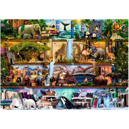 Imagem de Quebra Cabeça Puzzle 5000 Peças O Incrível Reino Animal Grow