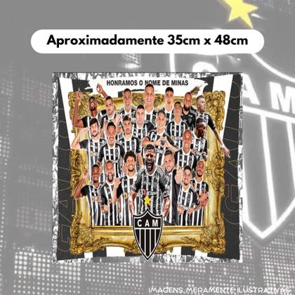 Imagem de Quebra-Cabeça Puzzle Coleção Futebol Atlético Mineiro 200 Peças Mimo Toys - 2569