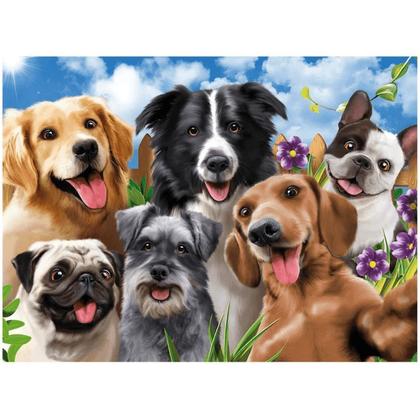 Imagem de Quebra Cabeça Puzzle De 500 Peças Selfie Pets Grow