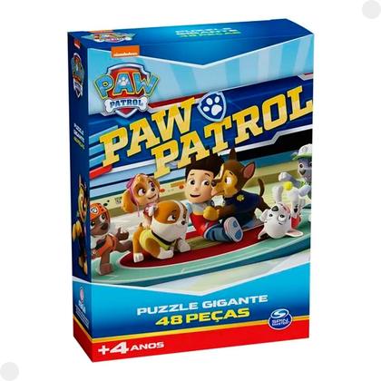 Imagem de Quebra cabeça Puzzle Gigante Patrulha Canina 03354 - GROW