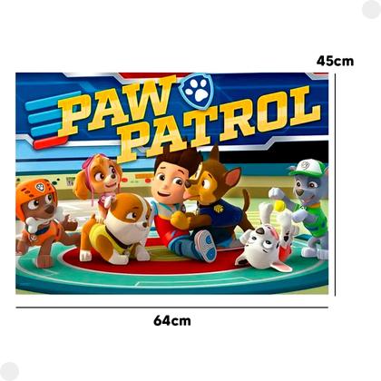 Imagem de Quebra cabeça Puzzle Gigante Patrulha Canina 03354 - GROW