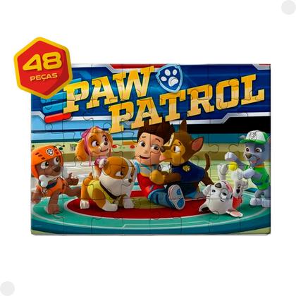 Imagem de Quebra cabeça Puzzle Gigante Patrulha Canina 03354 - GROW