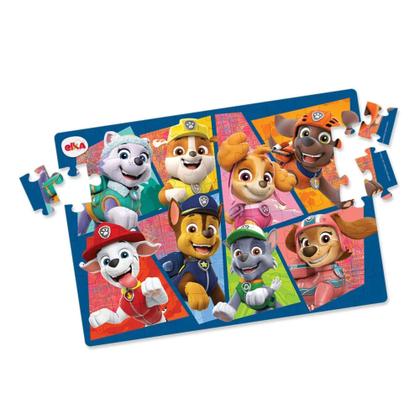 Imagem de Quebra-Cabeça Puzzle Play 60 peças Patrulha Canina - Lente Mágica Elka - 1274