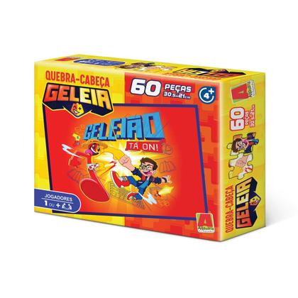 Imagem de Quebra Cabeça Puzzle Youtuber Geleia 60 Peças Algazarra Brinquedos