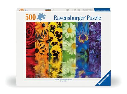 Imagem de Quebra-cabeça Ravensburger Floral Reflections 500 peças