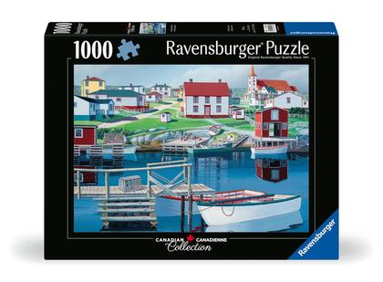 Imagem de Quebra-cabeça Ravensburger Greenspond Harbor 1000 peças