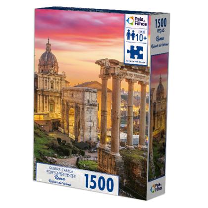 Imagem de Quebra-Cabeça Roma Ruínas do Fórum - 1500 peças - Pais & Filhos