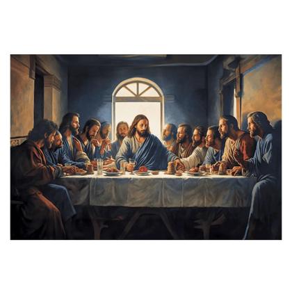 Imagem de Quebra Cabeça Santa Ceia - 2000 Peças - GGB Brinquedos