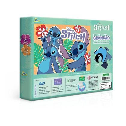 Imagem de Quebra-Cabeça Stitch Grandão 120 Peças - Toyster
