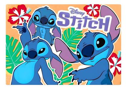 Imagem de Quebra cabeça Stitch Grandão Com 120 Peças Licenciado