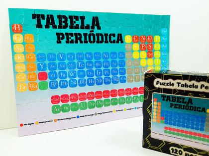 Imagem de Quebra cabeça Tabela periódica 120 peças