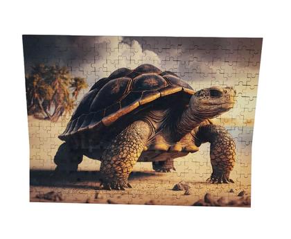 Imagem de Quebra-cabeça Tartaruga em MDF de 300 peças