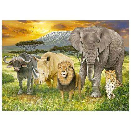 Imagem de Quebra Cabeça The Big Five 1000 Peças Grow 04265