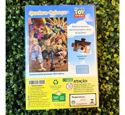 Imagem de Quebra Cabeça Toy Story Disney Pixar 200 Peças Toyster 8095