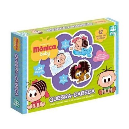 Imagem de Quebra Cabeca - Turma Da Monica Baby 0796 - Nig