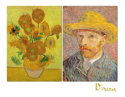 Imagem de Quebra Cabeça Van Gogh Retrato Girassóis 2000 Peças Toyster