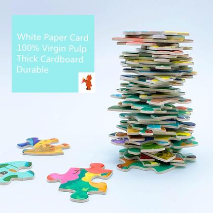 Imagem de Quebra-cabeças GAYISIC Koalas 96 unidades, golfinhos 108 unidades, tartarugas 136 unidades e crocodilo 154 unidades