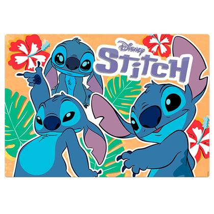 Imagem de Quebra Cabeças Stich Grandão 120 Peças Grandes 71x49cm - Toyster