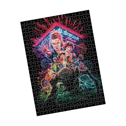 Imagem de Quebra-Cabeças Stranger Things 500 pcs - Temp. 3 - Estrela