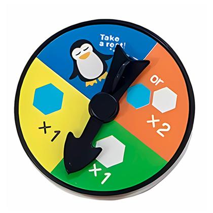 Imagem de Quebra Gelo Infantil Com Pinguim Brinquedo Jogo Clássico De Mesa Para Diversão - Art Brink