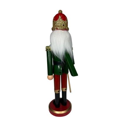 Imagem de Quebra Nozes Vermelho Bastão Decoração 4Mix - 28cm 30286