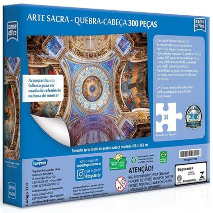 Imagem de Quebracabeca mentes ativas arte sacra 300 pecas toyster