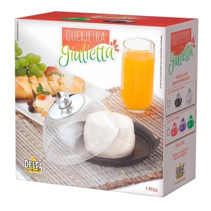 Imagem de Queijeira Acrílica Giulietta Cromada QJ825 - Delta Útil