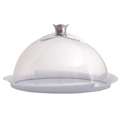 Imagem de Queijeira Acrílica Giulietta Cromada QJ825 - Delta Útil