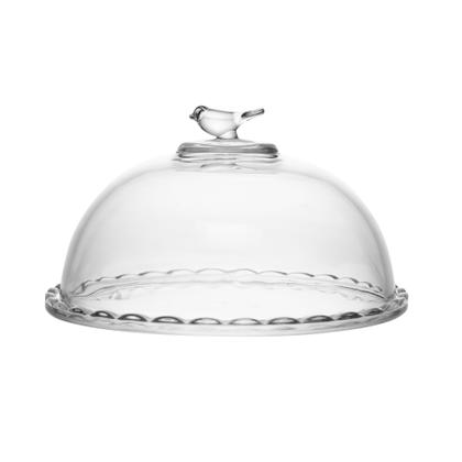 Imagem de Queijeira bird com tampa cristal 20cm - wolff