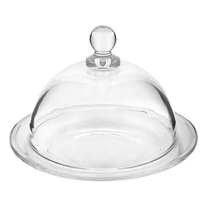Imagem de Queijeira Clear de Vidro 14 x 10 cm Transparente