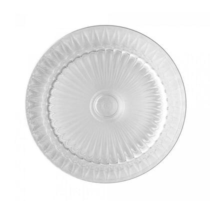 Imagem de Queijeira Cristal Radial 19,5x19,5x12cm com Tampa