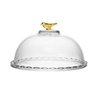 Imagem de Queijeira Golden Bird 20cm Cristal Ecológico - Wolff