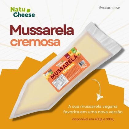 Imagem de Queijo Vegetal Tipo Requeijão Mussarela Cremosa NatuCheese 400g
