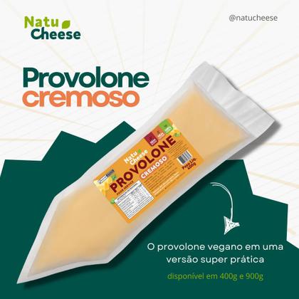 Imagem de Queijo Vegetal Tipo Requeijão Provolone Cremoso NatuCheese 400g