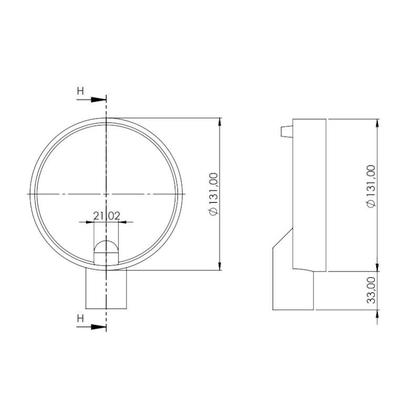 Imagem de Queimador Simples Curto 300GR/H Metalmaq