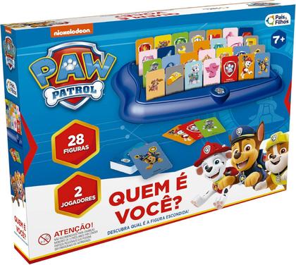 Imagem de Quem É Você Versão Patrulha Canina Tabuleiro Divertido Para Adivinhação