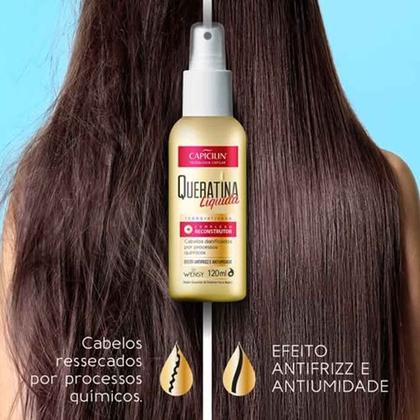 Imagem de Queratina Líquida Complexo Reconstrutor 120ml - Capicilin