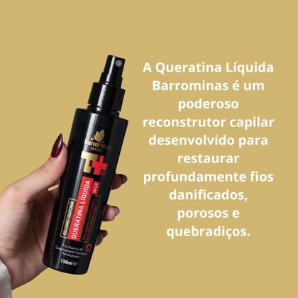Imagem de Queratina Liquida Reconstrutora 150ml BarroMinas