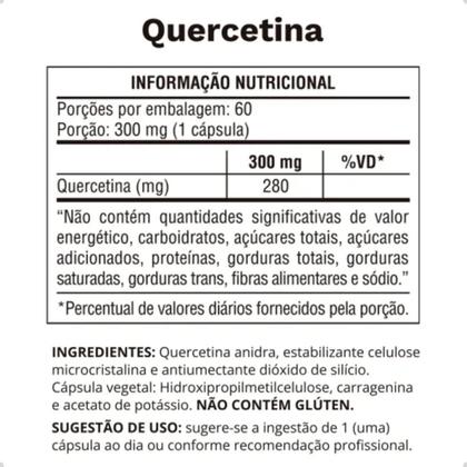 Imagem de Quercetina Vegano 300mg 60 Capsulas Ocean Drop