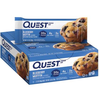 Imagem de Quest Protein Bar Caixa com 12un Blueberry Muffin