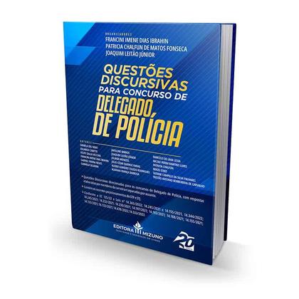 Imagem de Questões Discursivas para Concurso de Delegado de Polícia - Editora Mizuno