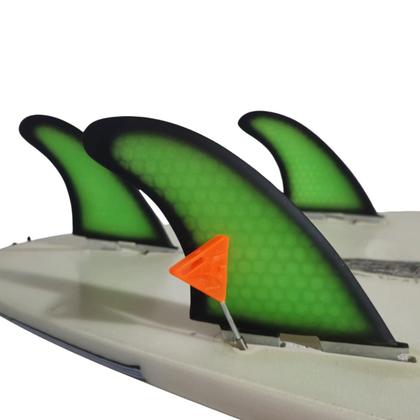 Imagem de Quilha para prancha de surfe prolite fiberglass honeycomb padrão fcs ii