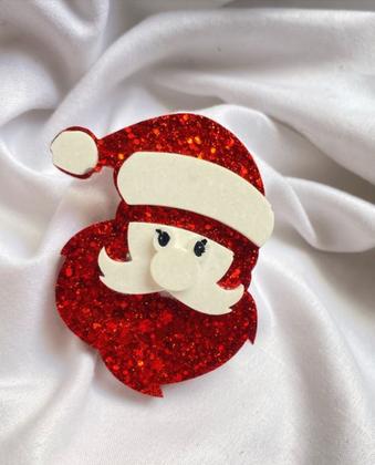 Imagem de R290 Molde de silicone papai noel chaveiro resina decoração