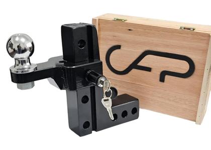 Imagem de Rabicho reboque regulavél (ponteira regulavel para engate de reboque)