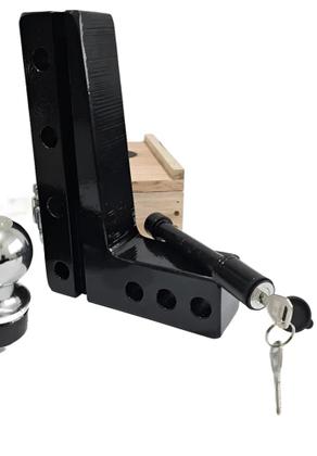 Imagem de Rabicho reboque regulavél (ponteira regulavel para engate de reboque)