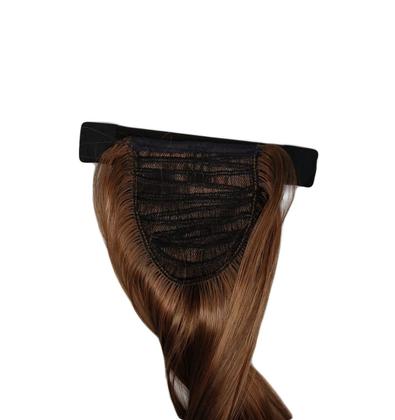 Imagem de Rabo De Cavalo Com Xuxa Liso 60Cm Fibra Orgânica Loiro Mel